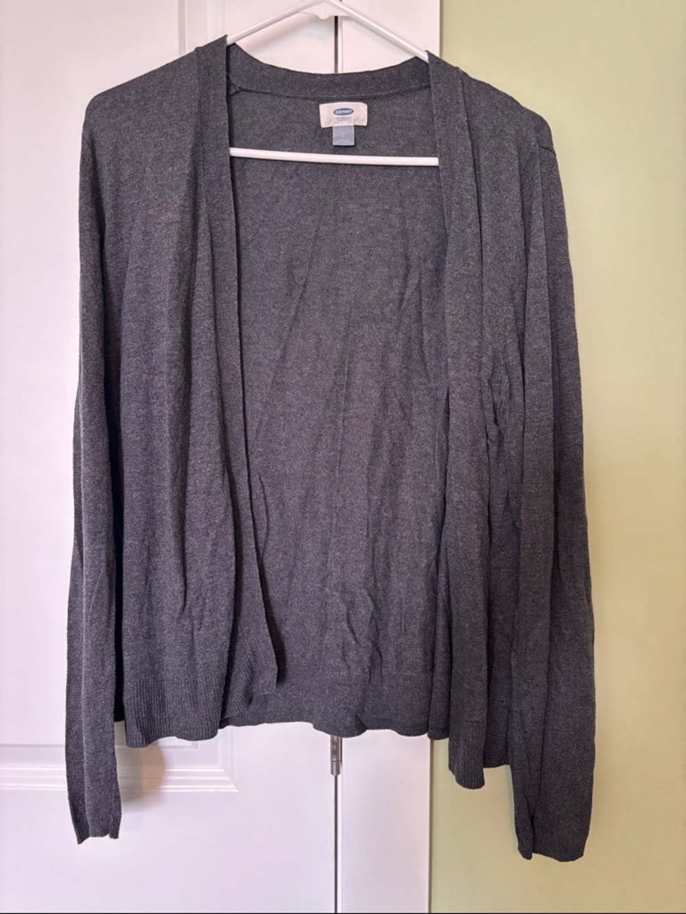 Old Navy Women's Open-Front Cardigan Sweater — Dark Gray